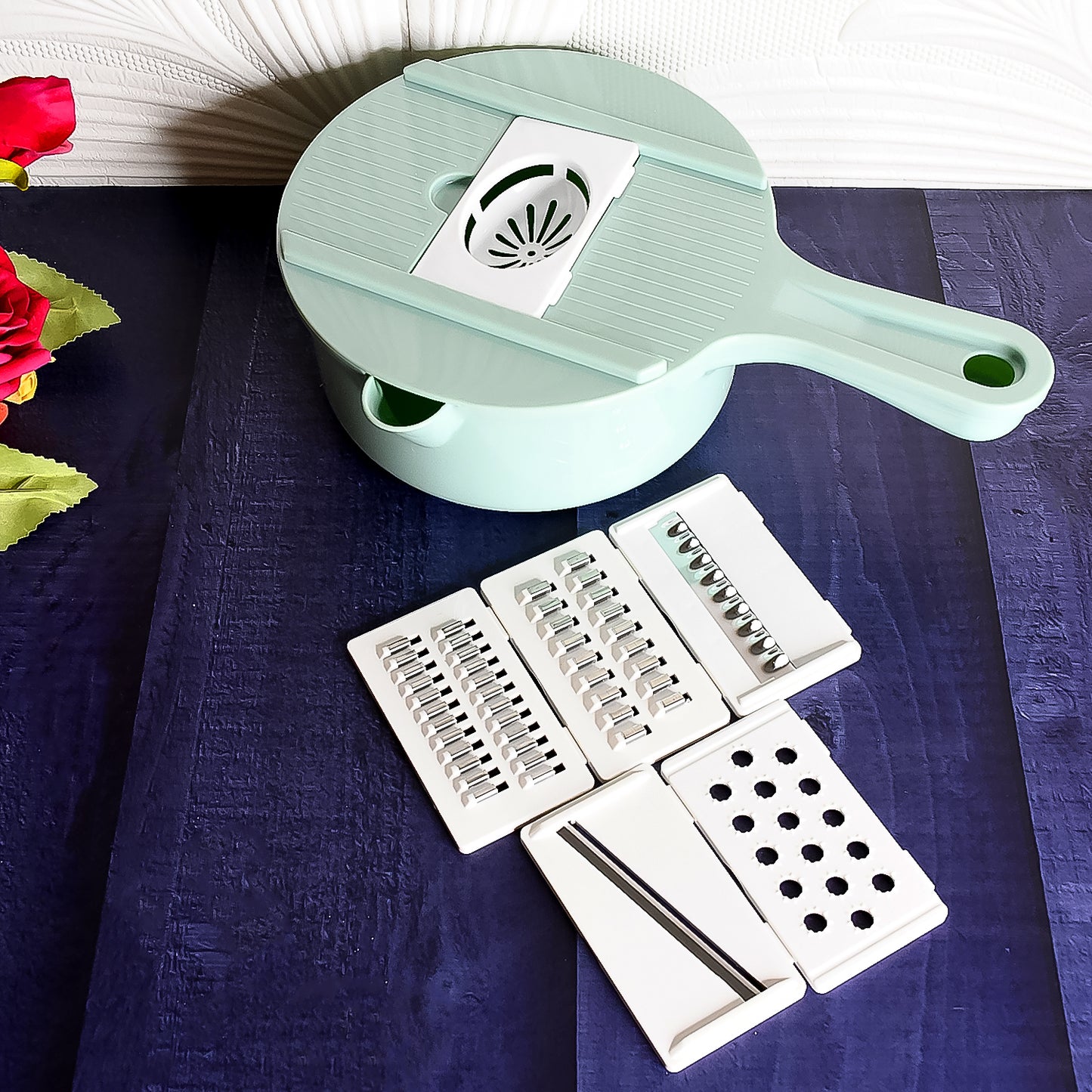 Vegetable Choppers With Drain Basket - warehousetech13