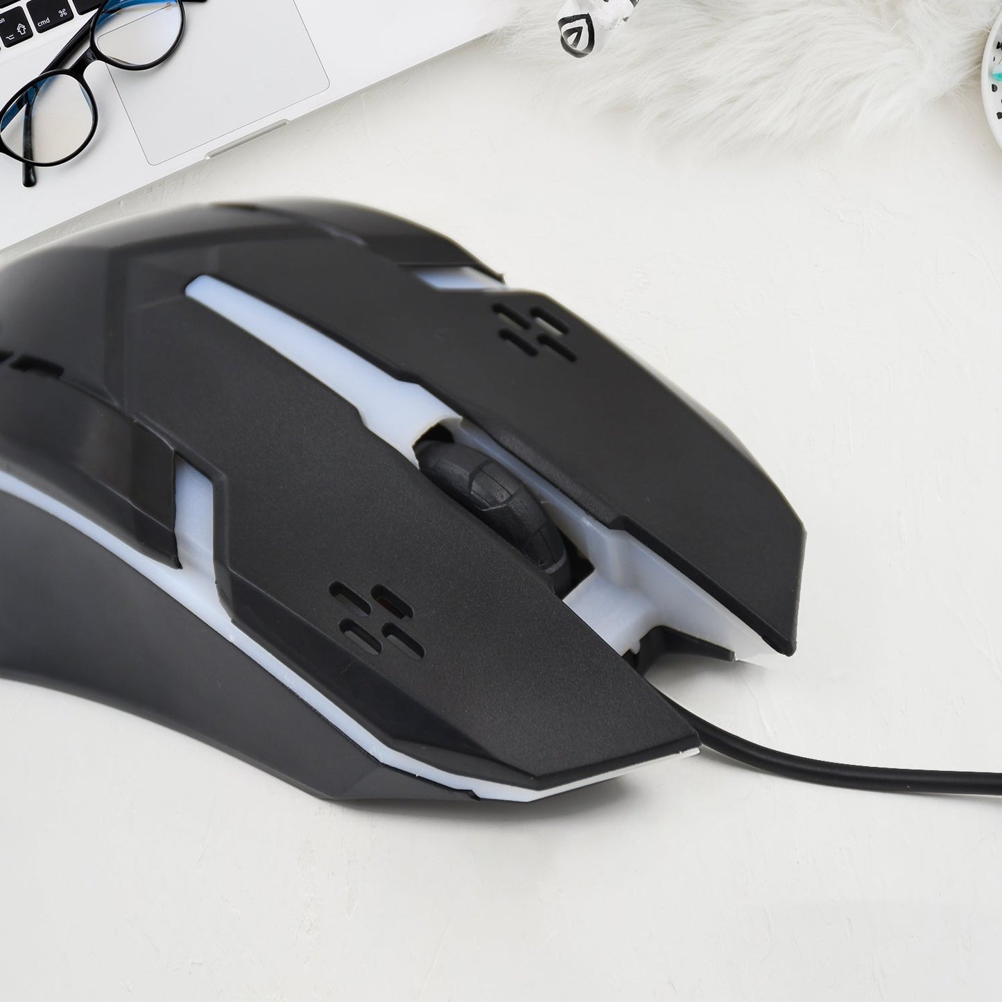 Computer Laptop Usb Wired Optical Mouse (1 Pc) - warehousetech13