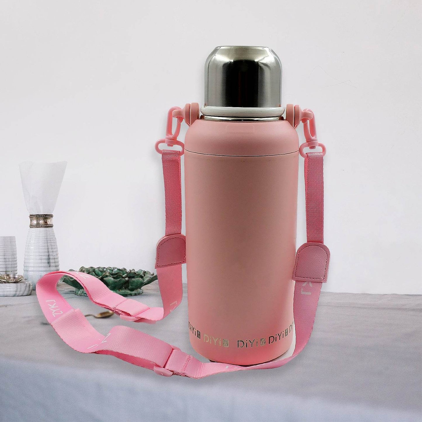 Stainless Steel Tumblers 316 Stainless Steel Vacuum Insulated Cup Bottle Portable Travel Kettle Water Bottle (1300 Ml) - warehousetech13