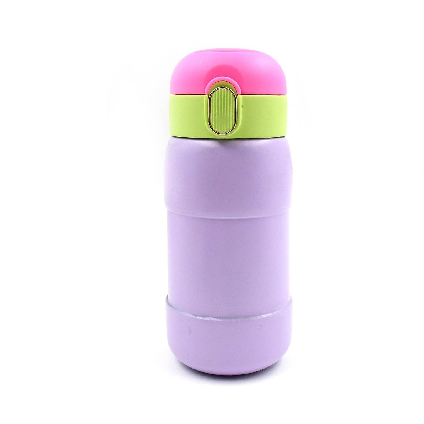 Duckstainless Steel Water Bottle For Kids Adults Steel Flask Metal Thermos Spill Proof Cap Closure Bpa Free For School Home Office Drinkware (1 Pc Mix Design) - warehousetech13