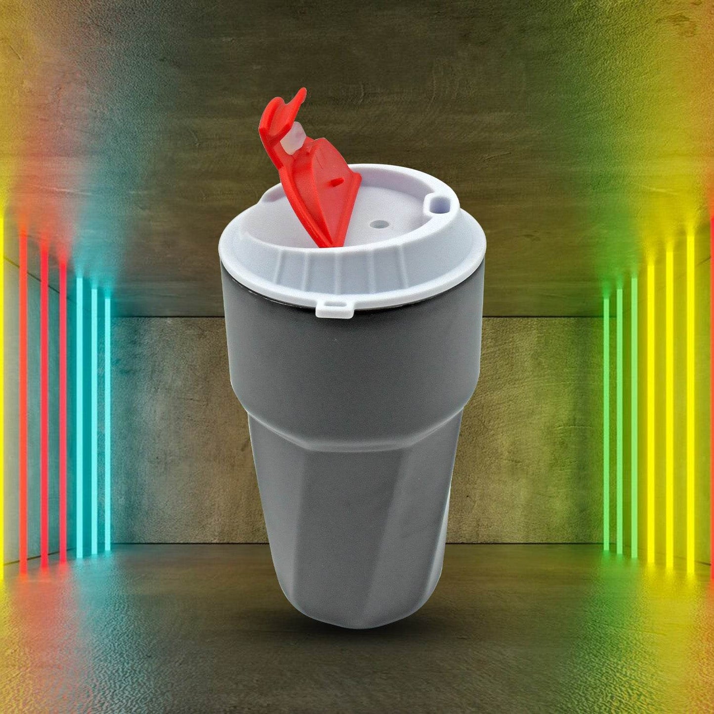 Stainless Steel Vacuum Insulated Travel Mug Car Coffee Mug With Lid - warehousetech13