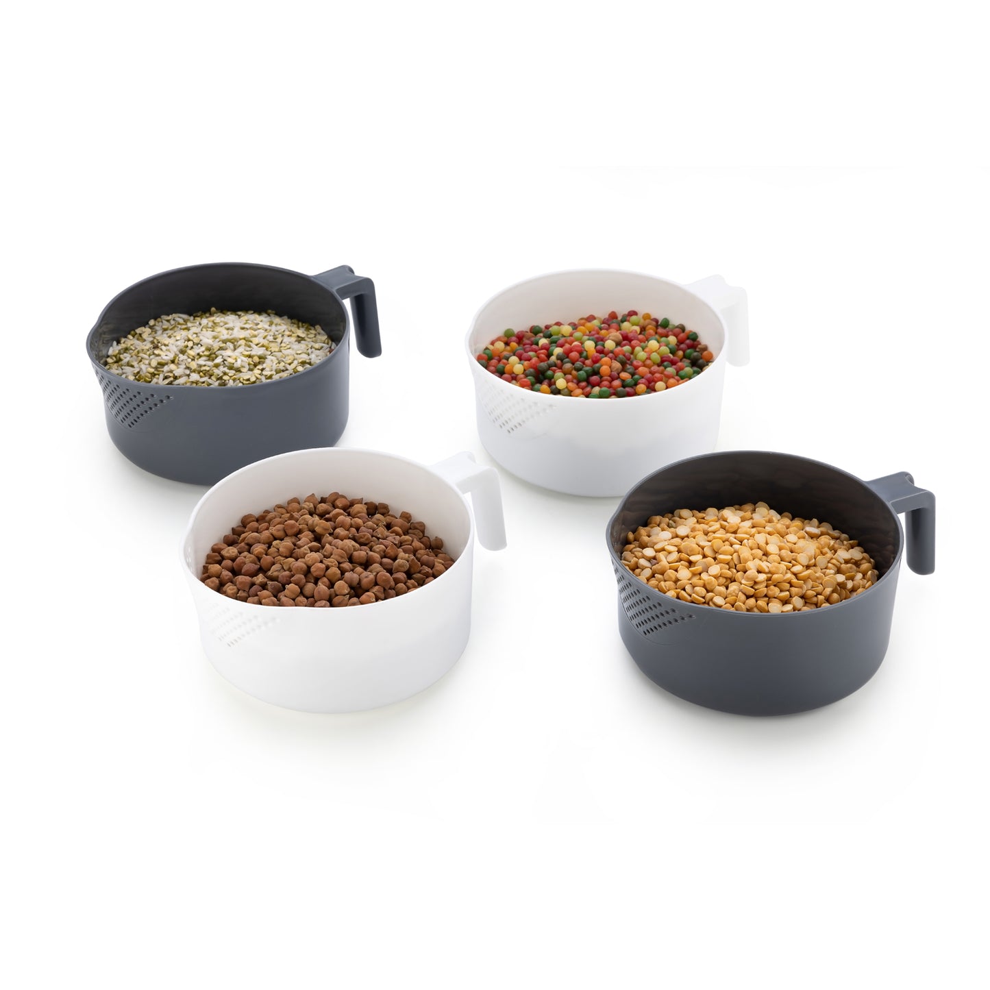 4in1 Rice Dispenser Grain Storage Container Household Cereal Dispenser - warehousetech13