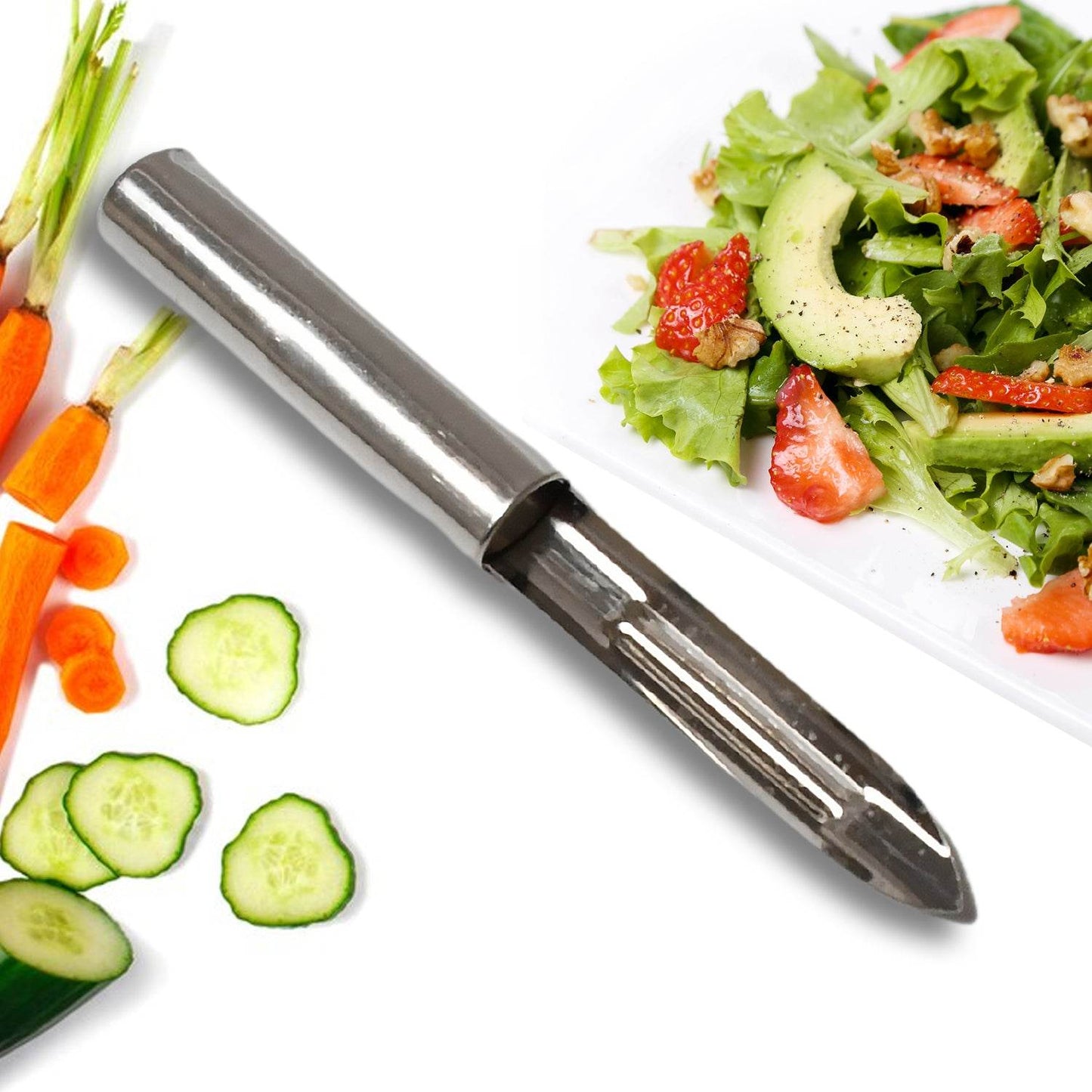 Multi-purpose Stainless Steel Peeler With Handle For Vegetables - warehousetech13