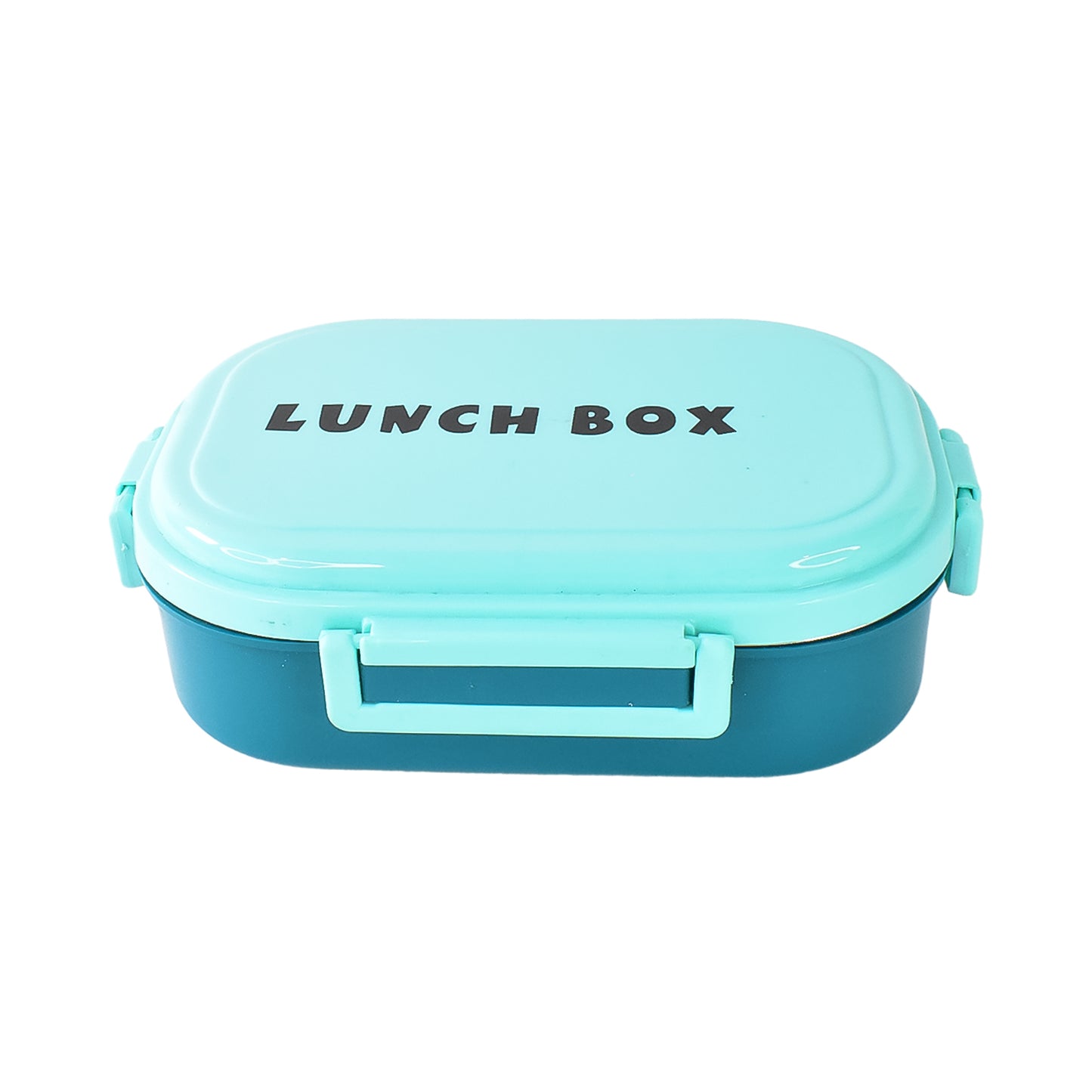 3 In 1 Spicy Bite Stainless Steel Lunch Box With Plastic Small Box Spoon (1 Set) - warehousetech13