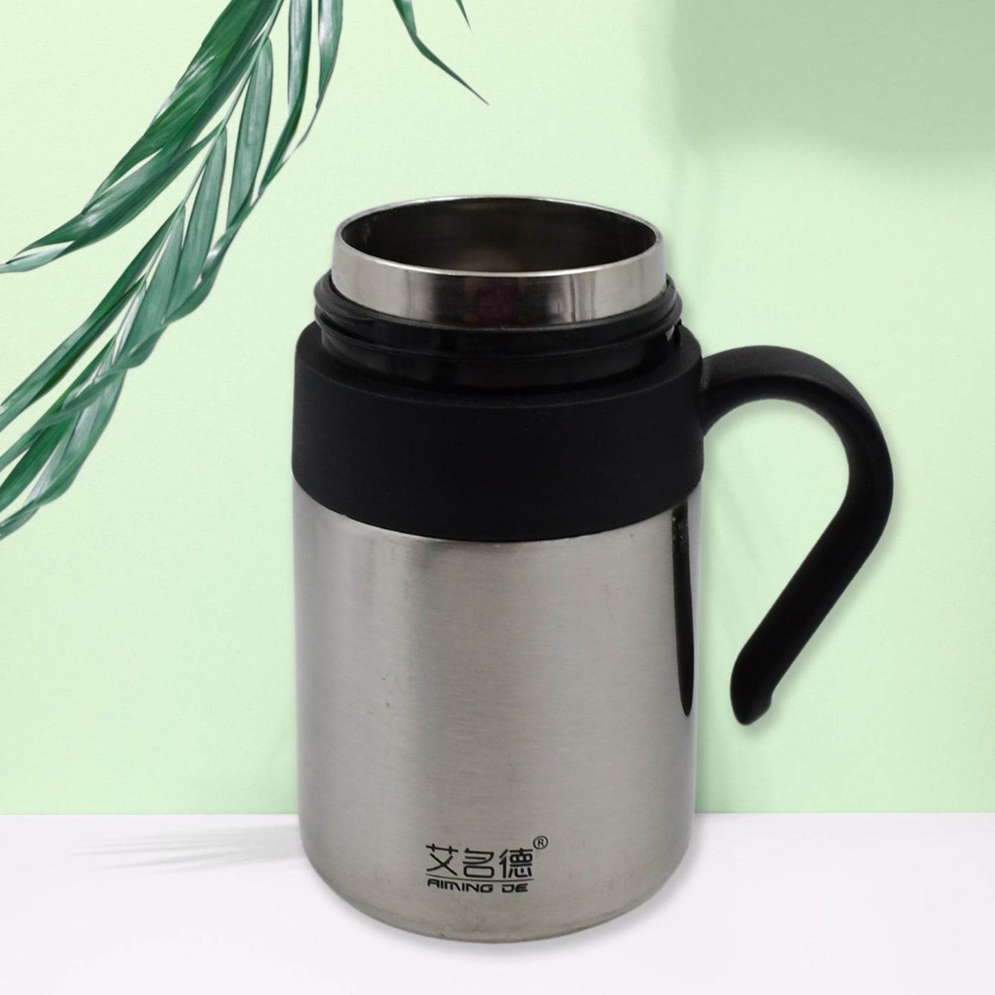 Stainless Steel Mug Bottle Vacuum Insulated Cup With Handle Small Cup (420 Ml) - warehousetech13