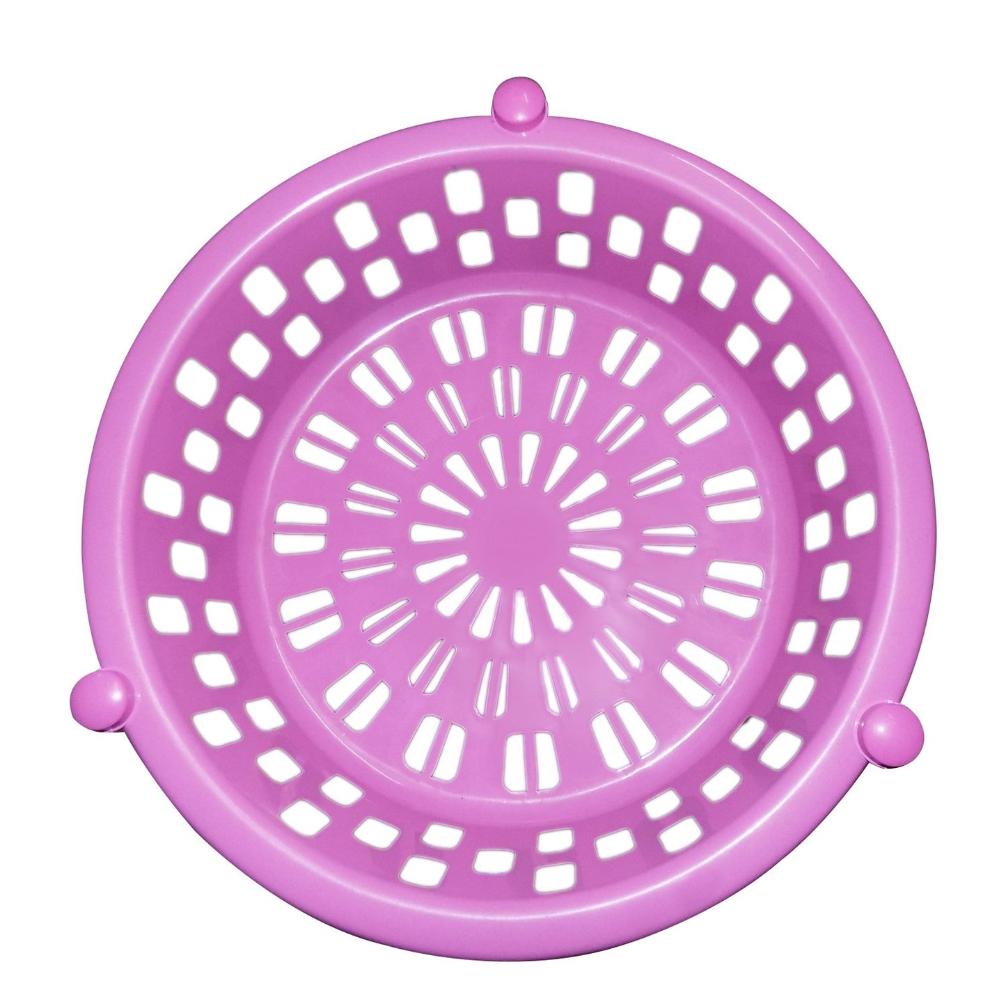 Round Multipurpose Plastic Storage Rack Organiser - warehousetech13