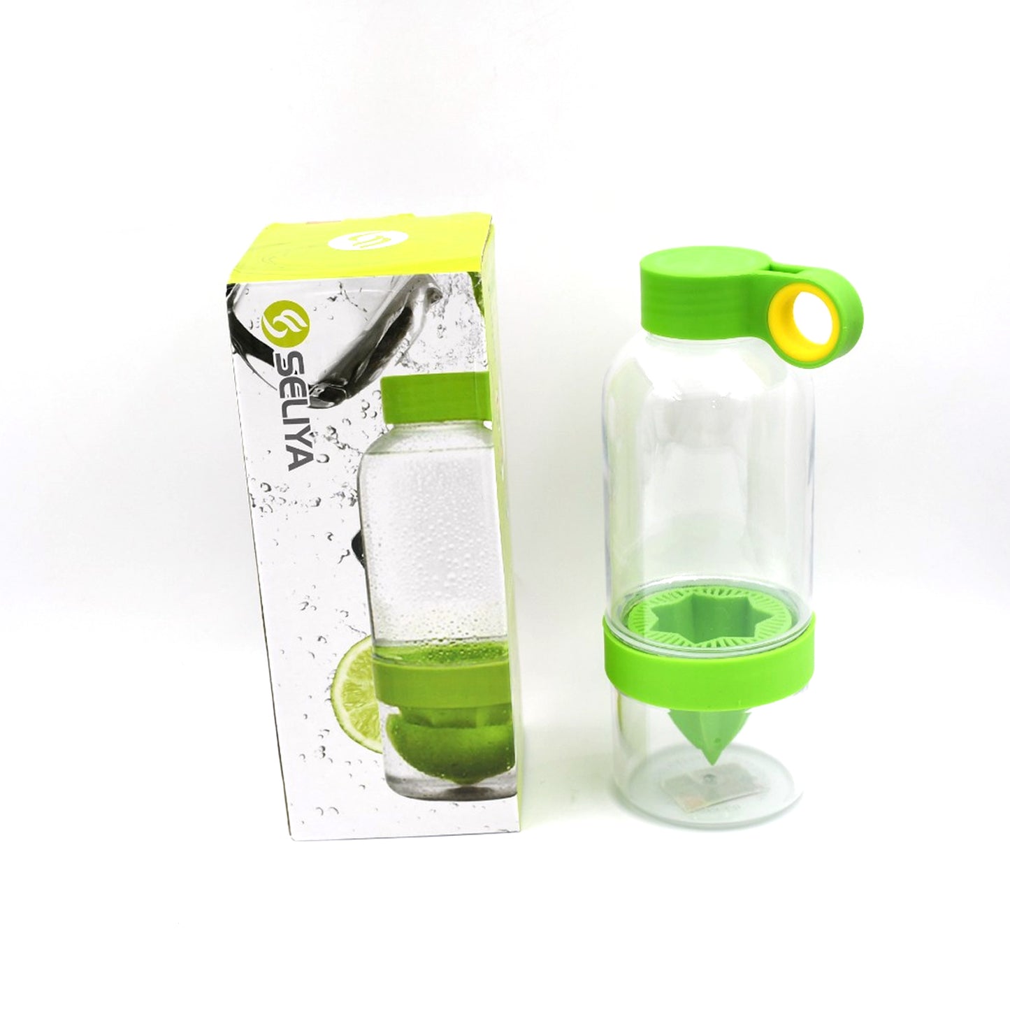 2417 Citrus Zinger Fruit Infuser Water Bottle Sports Duo Citrus Kid Zinger Juice Water Bottle - warehousetech13