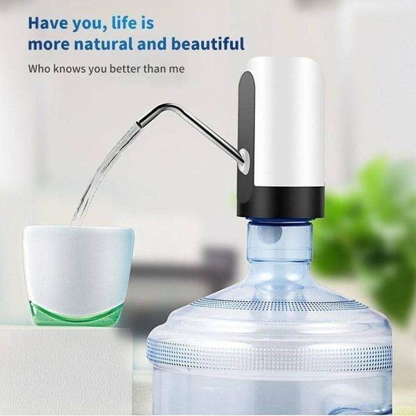 Automatic Drinking Cooler Usb Charging Portable Pump Dispenser - warehousetech13