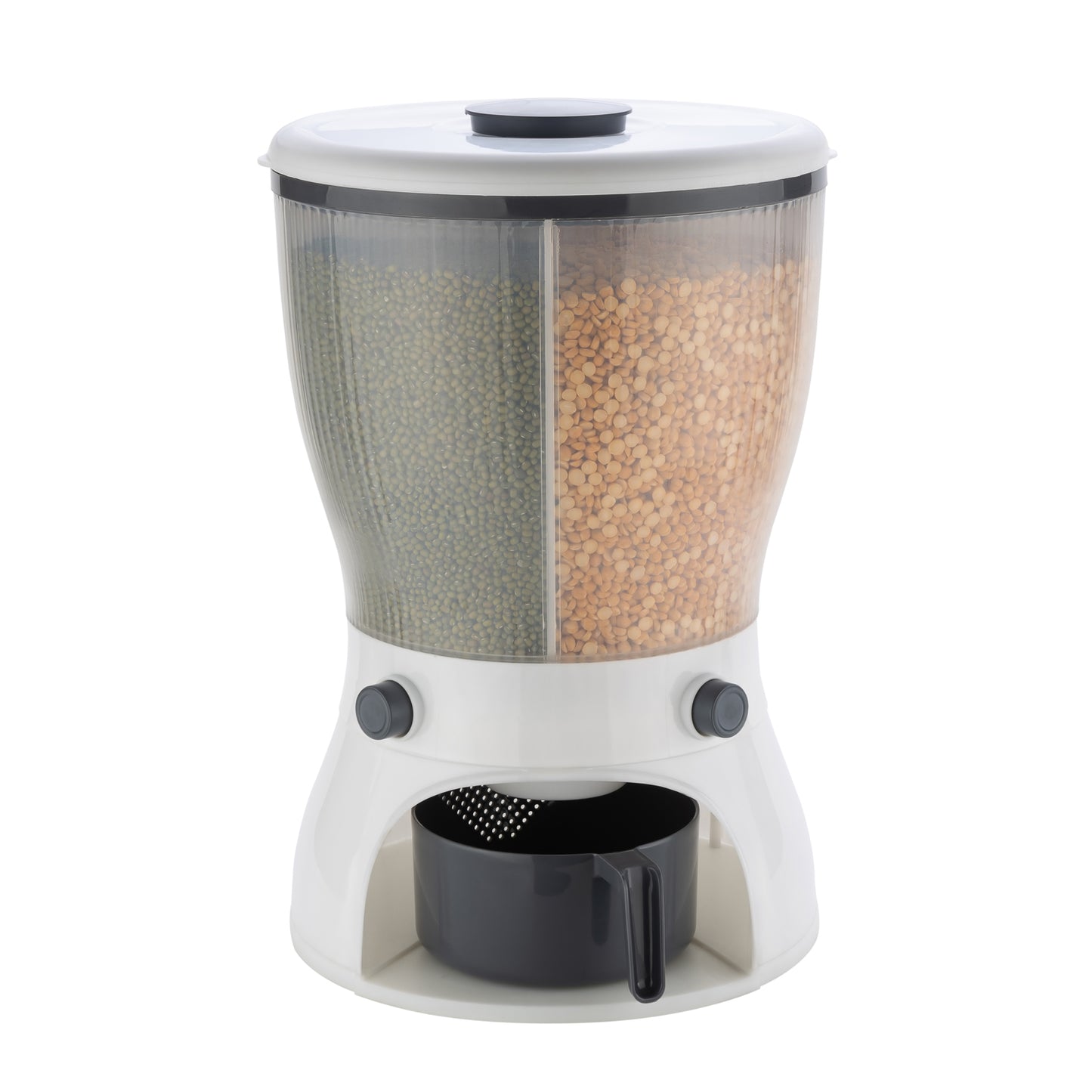 4in1 Rice Dispenser Grain Storage Container Household Cereal Dispenser - warehousetech13
