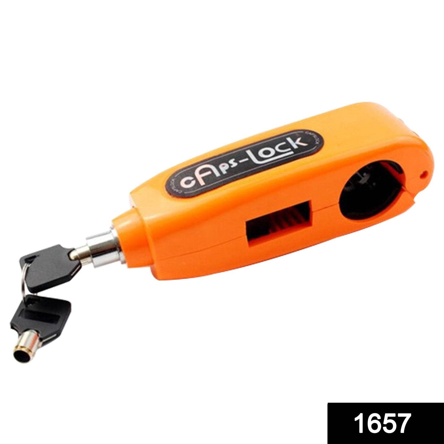 Heavy Duty Bike Brake Lock - Locking System By Holding Handle Bar With Brake Lever - warehousetech13