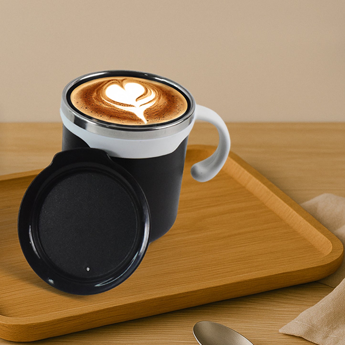 2 Pcs Premium Mocha Mug Set 250 Ml - warehousetech13