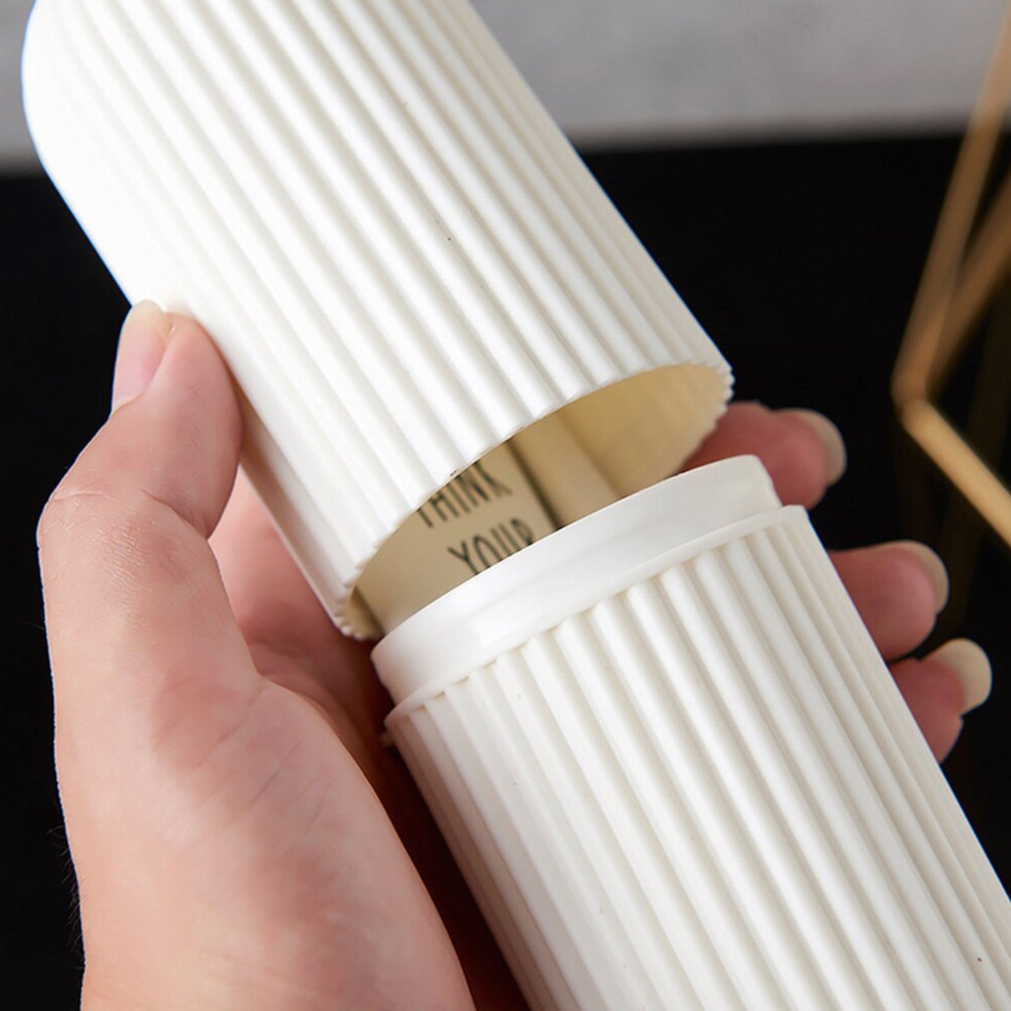 1361 Multipurpose Capsule Shape Portable Travel Storage Bottle - warehousetech13