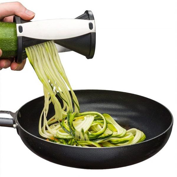 Vegetable Spiral Slicer Salad Vegetables Fruit Slicer - warehousetech13