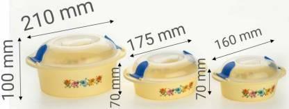 2162 Hot N Fresh Insulated Plastic Casserole Gift Set (3 Pieces) - warehousetech13