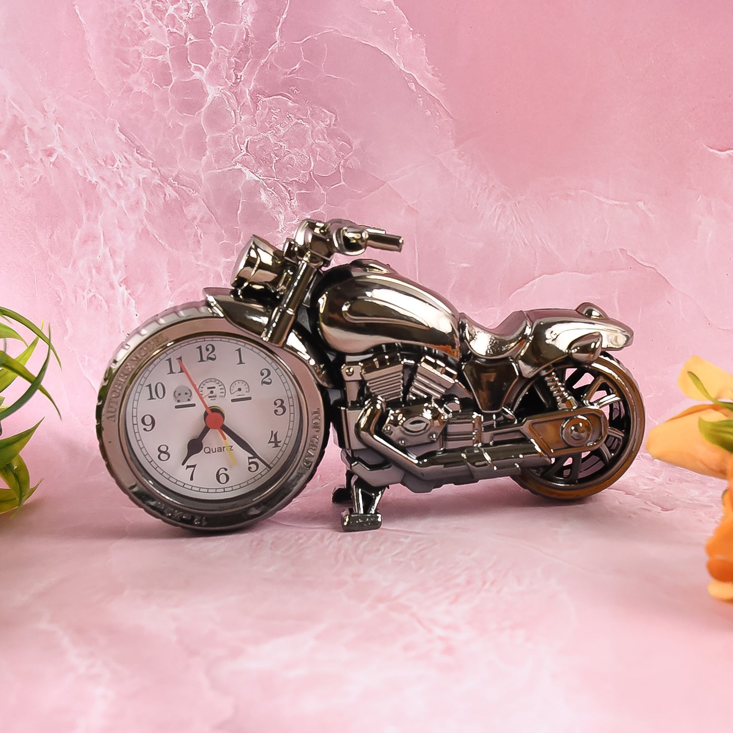 Motorcycle Alarm Clock Motor Table Clock For Home Decor (1 Pc) - warehousetech13