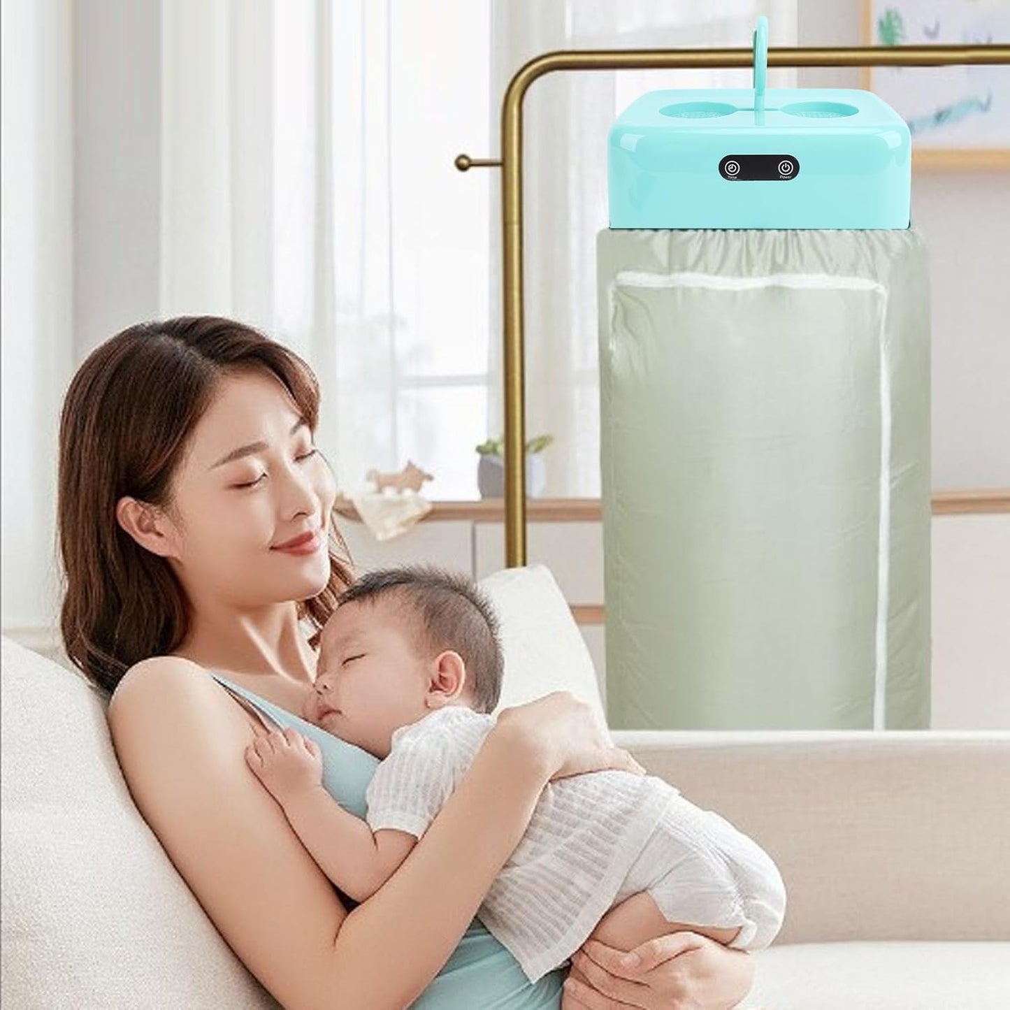 Portable Clothes Folding Dryer Portable Dryer (1 Pc) - warehousetech13
