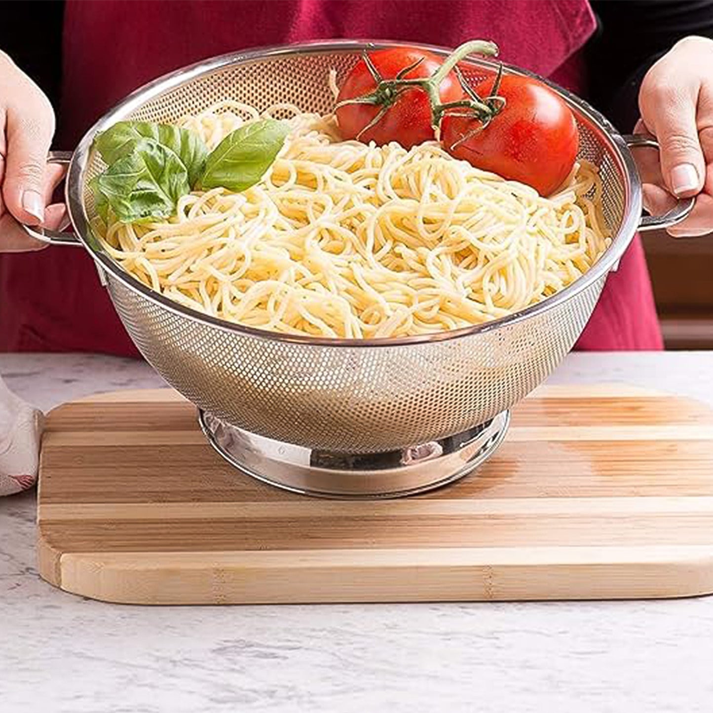 Apex Stainless Steel Mesh Colander - warehousetech13