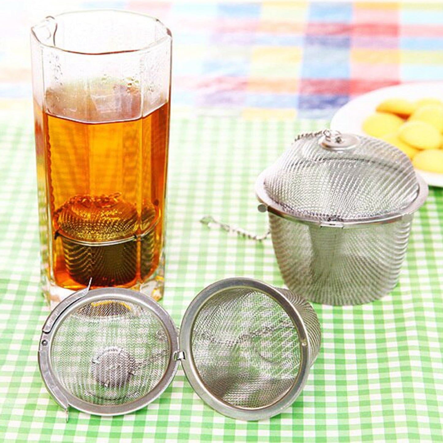 Ss Easy Tea Filter Used For Filtering Tea Purposes While Making It In All Kinds Of Official And Household Kitchen Places Etc. - warehousetech13