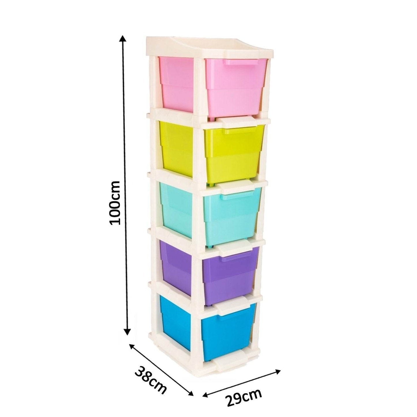 5 Layer Multi-purpose Modular Drawer Storage System - warehousetech13