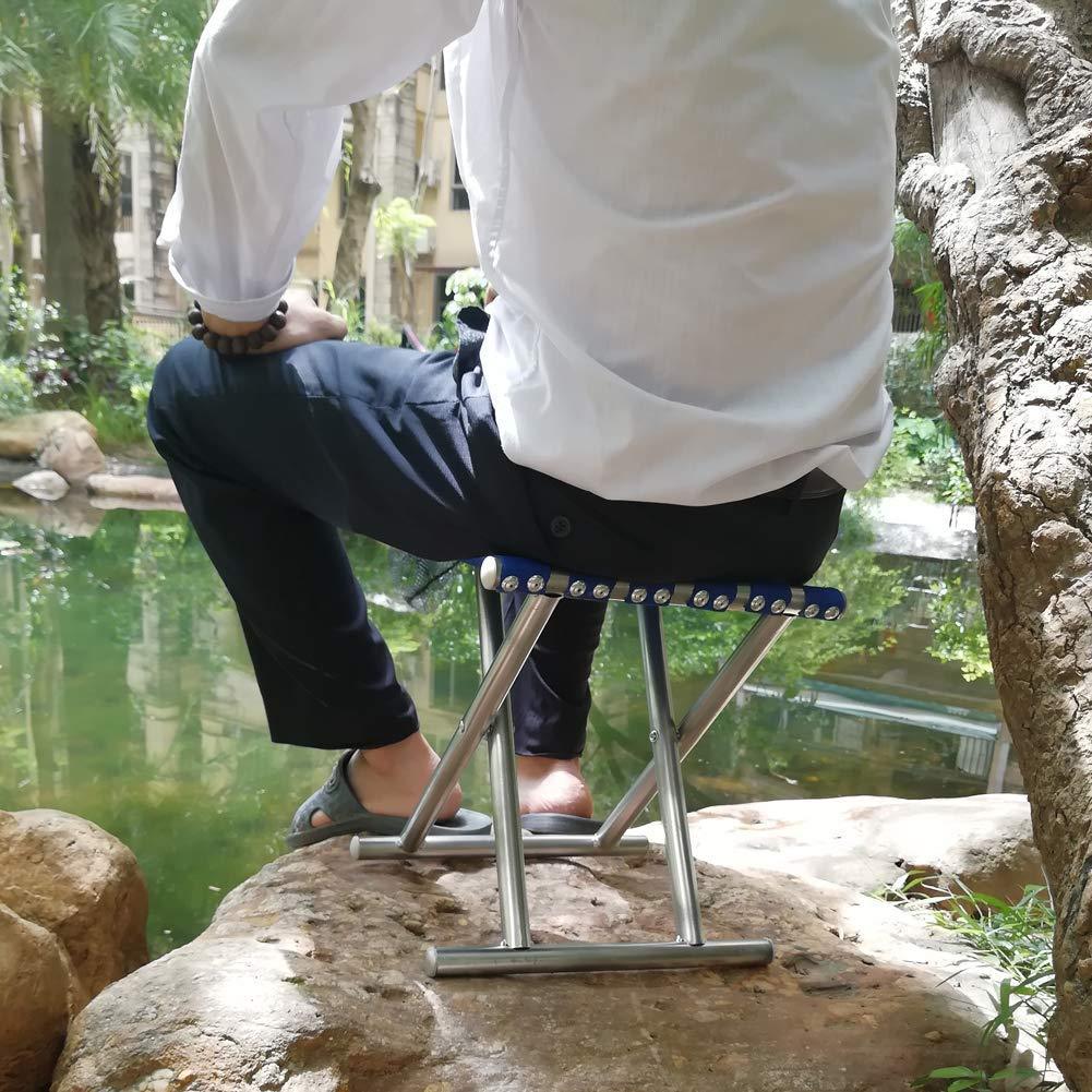 Folding Beach Tool Outdoor Rest Seat Fishing Beach Picnic Hiking Backpacking Stool Camping Fishing Hiking Picnic Garden (1 Pc ) - warehousetech13
