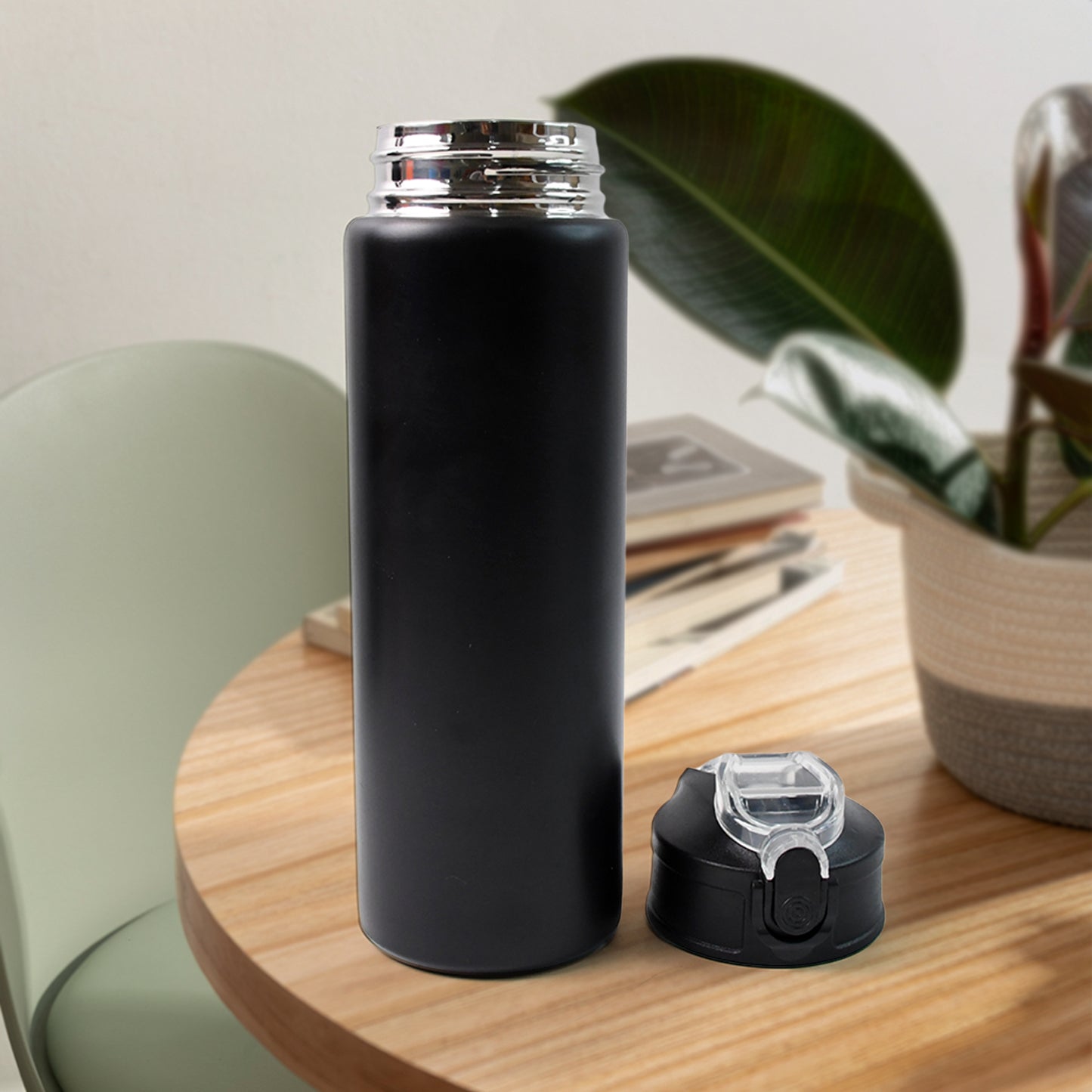 Stainless Steel Sports Water Bottle (Approx 500ml) - warehousetech13