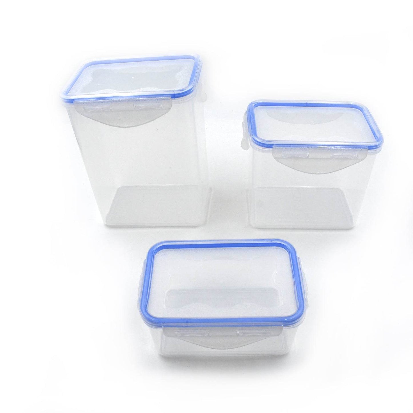 Kitchen Storage Container Set With Food Grade Plastic And Air Seal Lock - warehousetech13