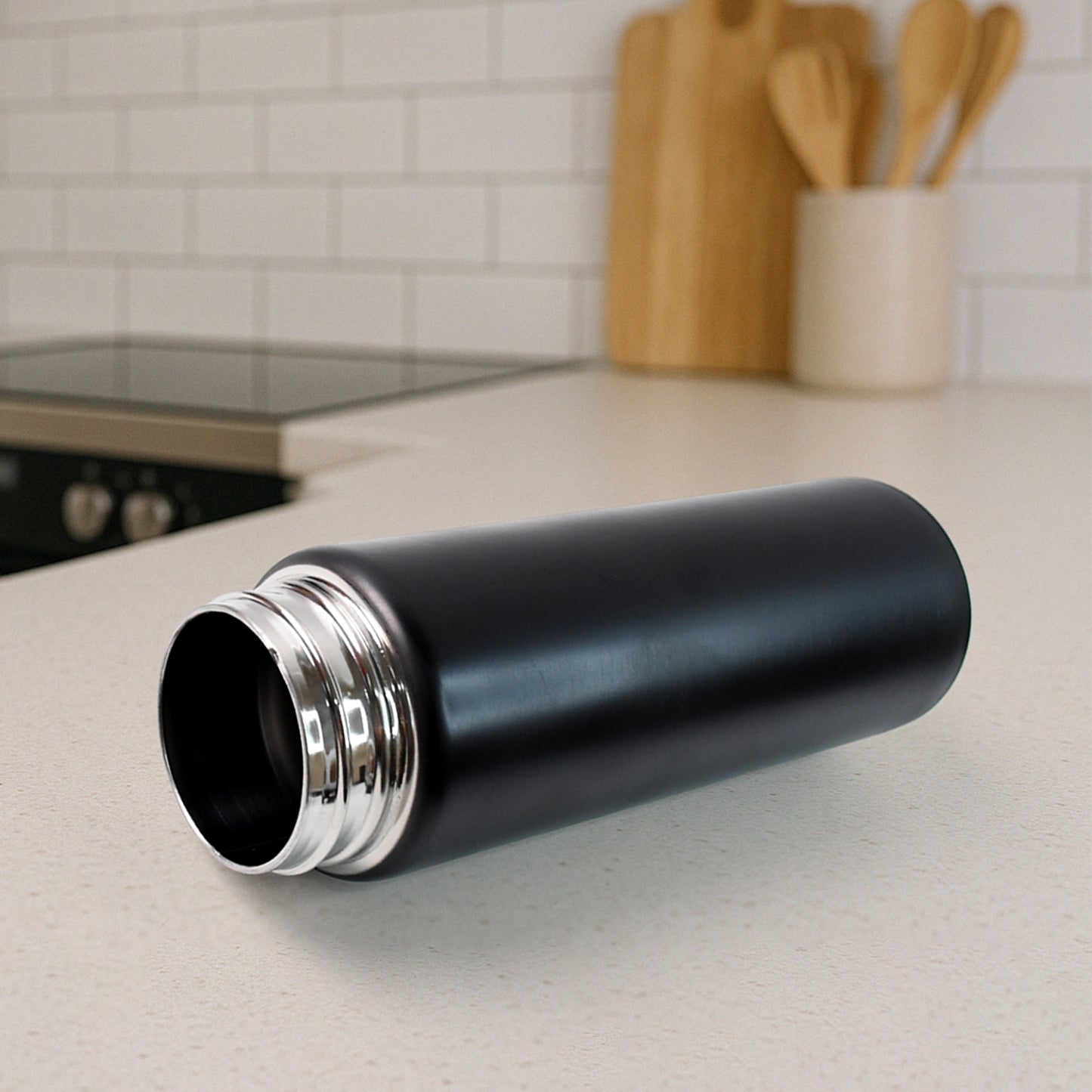 Stainless Steel Sports Water Bottle (Approx 500ml) - warehousetech13