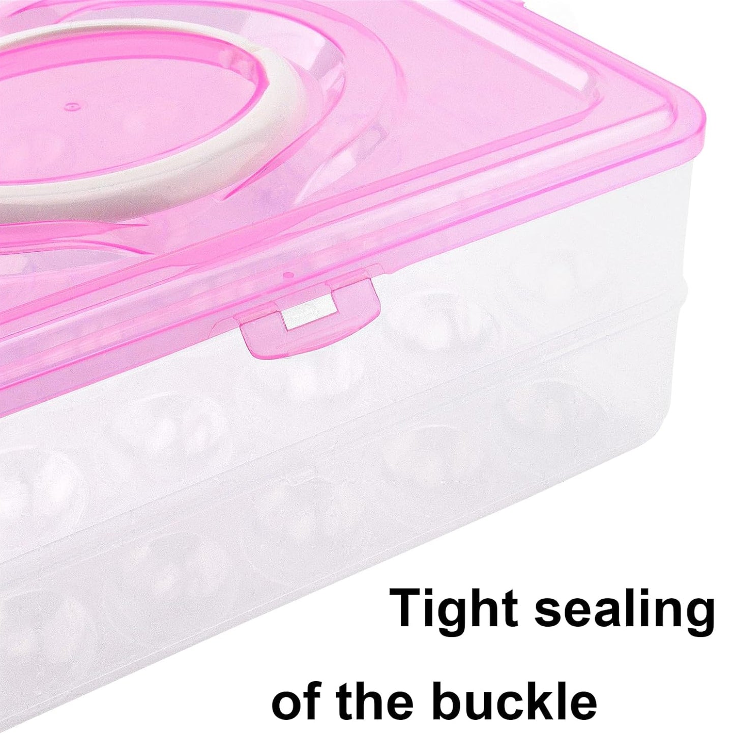 2263 Double Layer 24 Grid Egg Storage Box For Egg Storage Container - warehousetech13