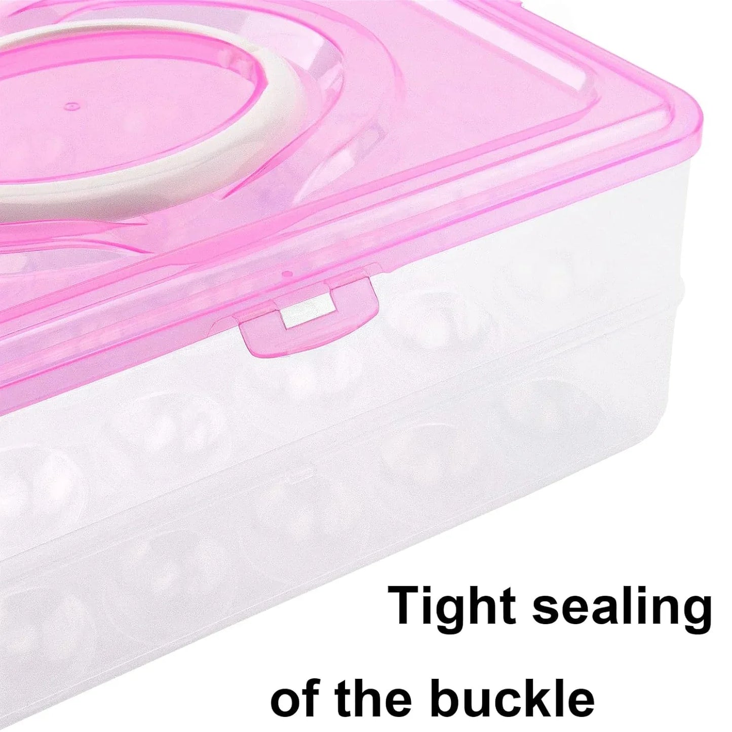 2263 Double Layer 24 Grid Egg Storage Box For Egg Storage Container - warehousetech13