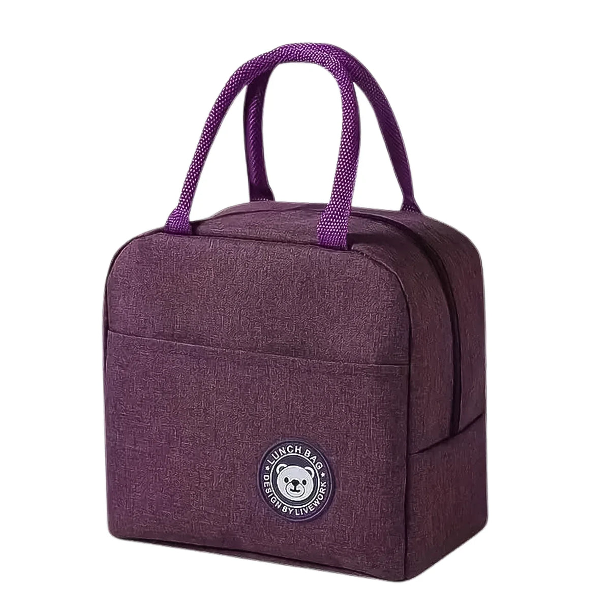 Lunch Box Bag Insulated With Zipper (1 Pc) - warehousetech13