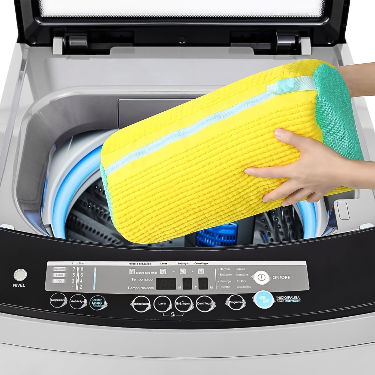 Shoe Cleaning Mop Cover With Microfiber Chenille Lining Zipper (1 Pc) - warehousetech13