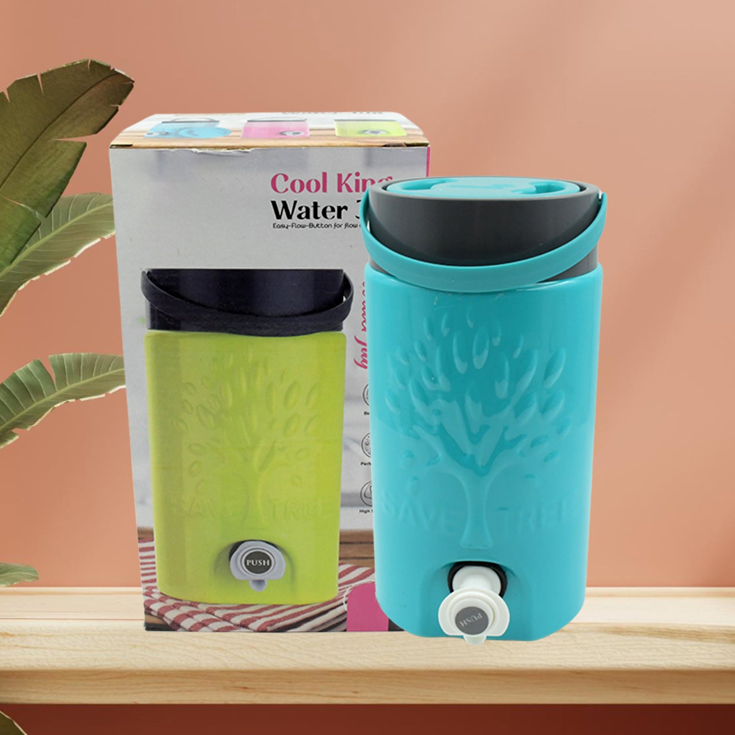 Insulated Plastic Water Rover Jug With A Sturdy Handle Water Jug Camper With Tap Plastic Insulated Water Water Storage Cool Water Storage For Home Travelling (3000 Ml) - warehousetech13