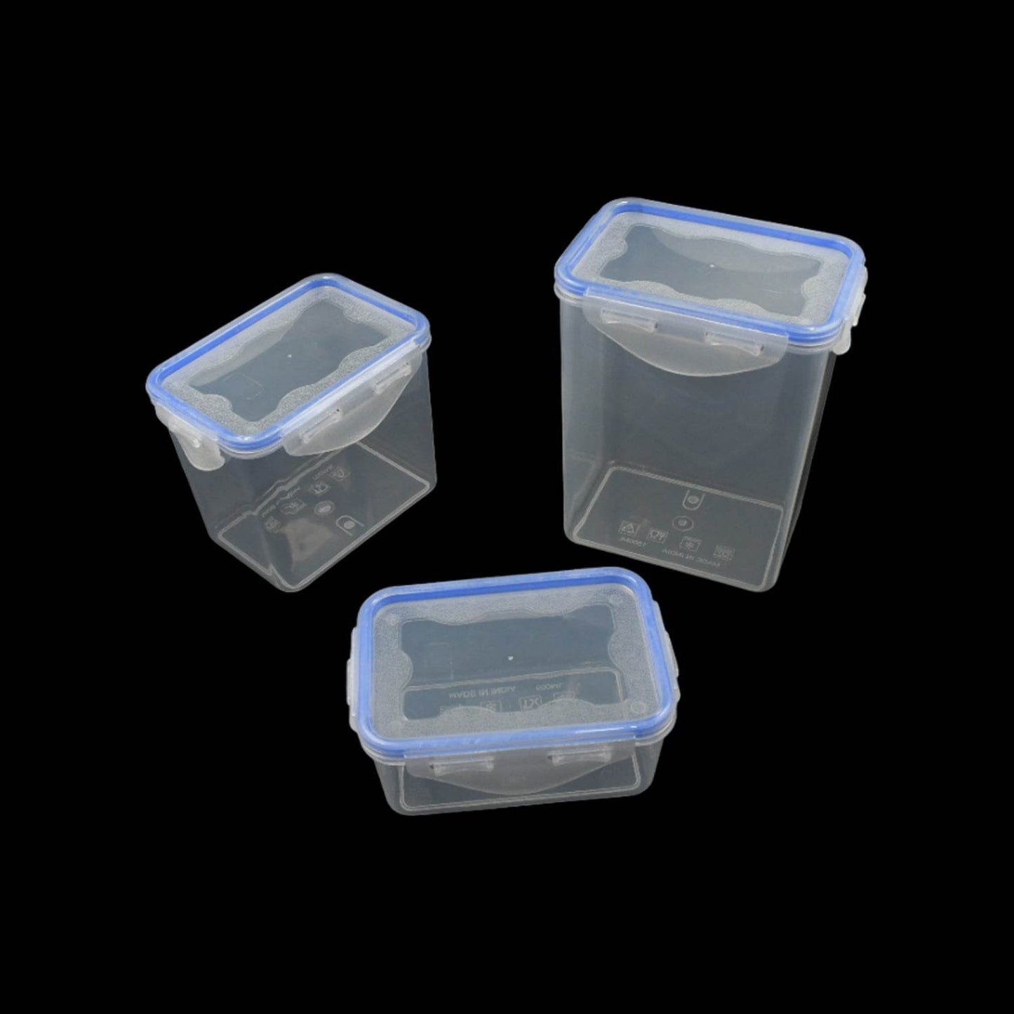 Kitchen Storage Container Set With Food Grade Plastic And Air Seal Lock - warehousetech13