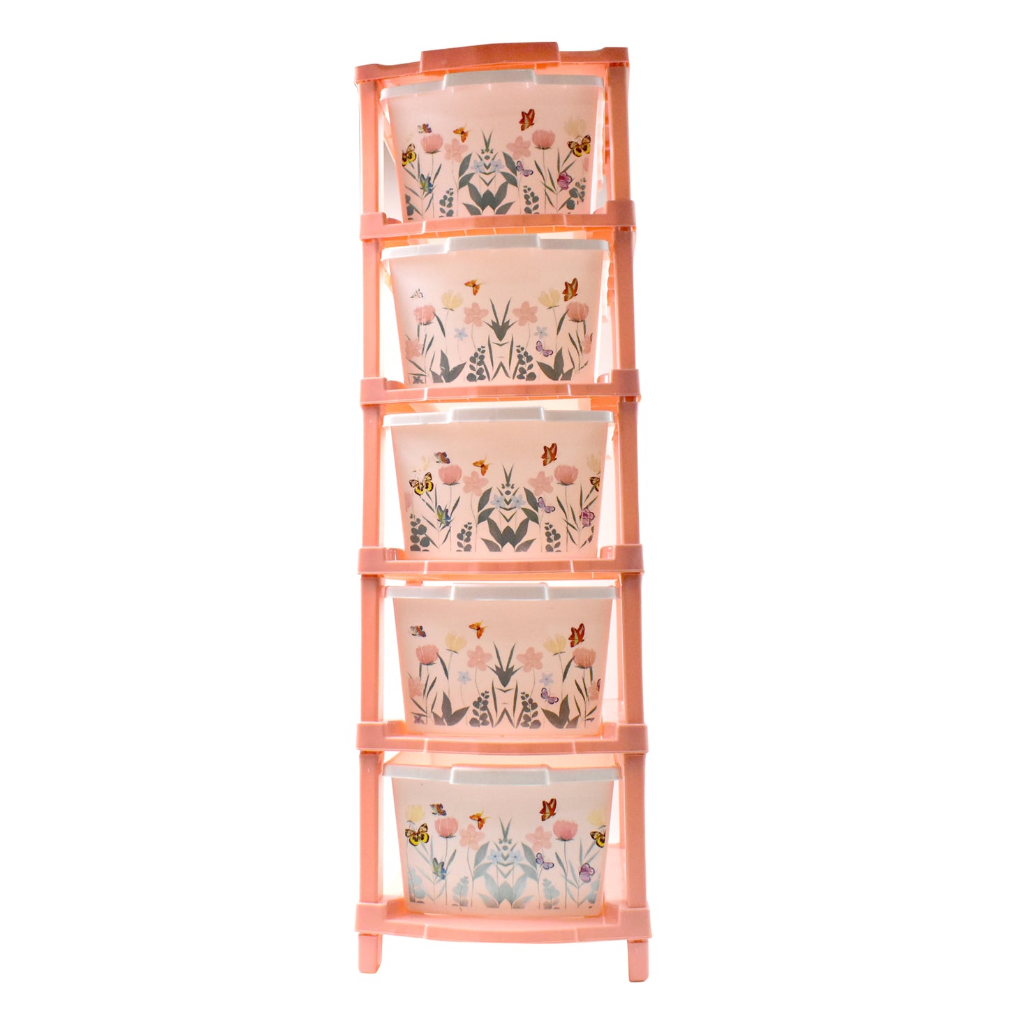 Plastic Smart Wonder Drawer Home Storage Organization (5 Layer 1 Pc) - warehousetech13