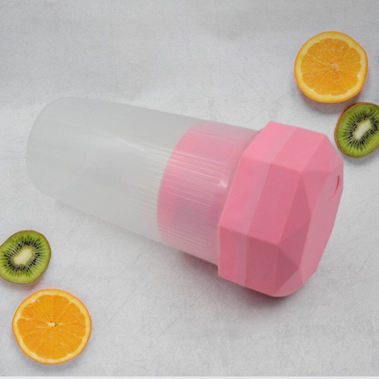 Portable Multifunctional Electric Juicer Cup Usb Juice Maker 6 Blade (350 Ml) - warehousetech13