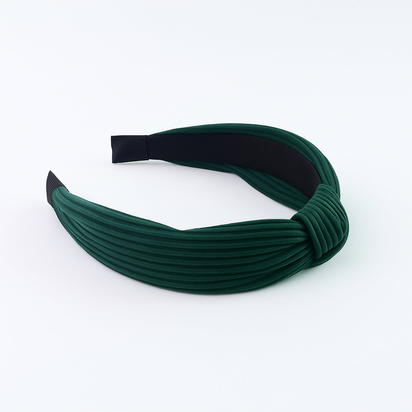 Womens Ribbed Texture Knot Design Hairband (1 Pc Mix Design) - warehousetech13