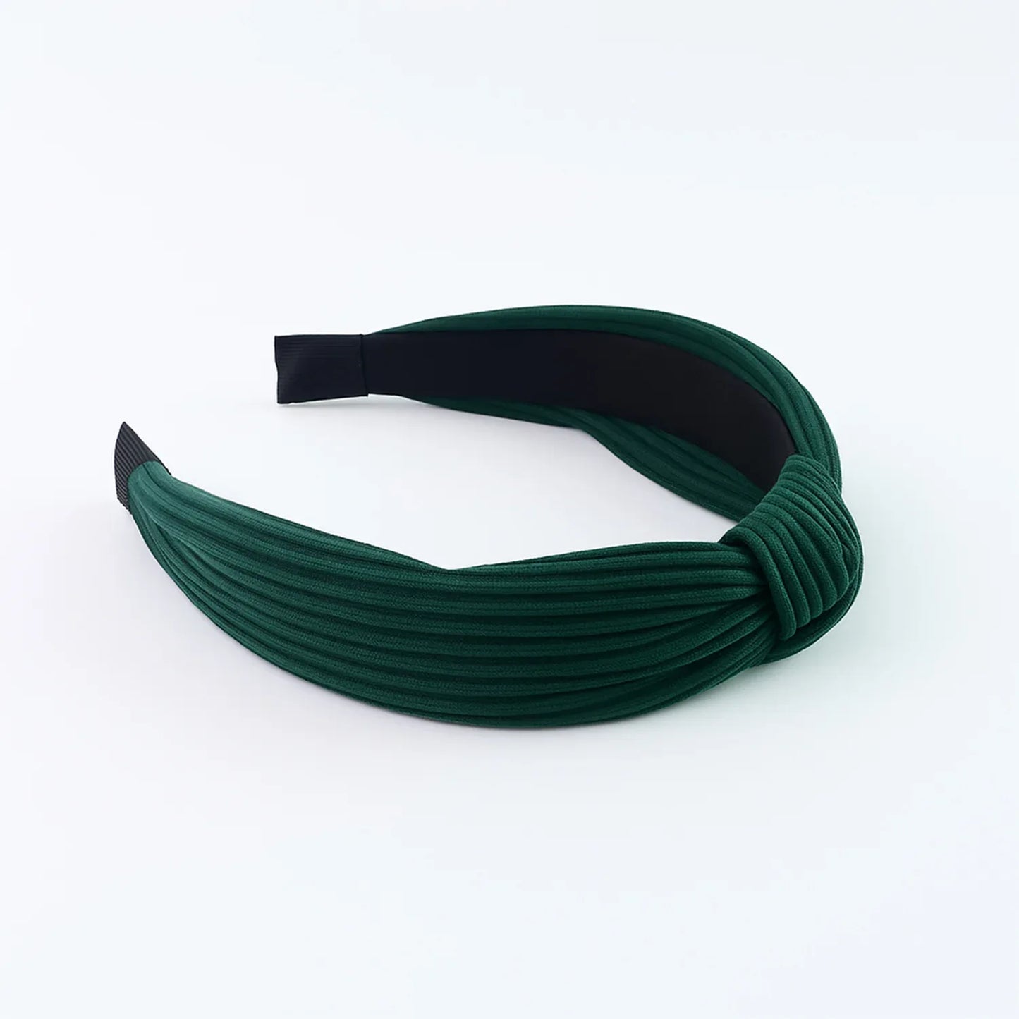 Womens Ribbed Texture Knot Design Hairband (1 Pc Mix Design) - warehousetech13