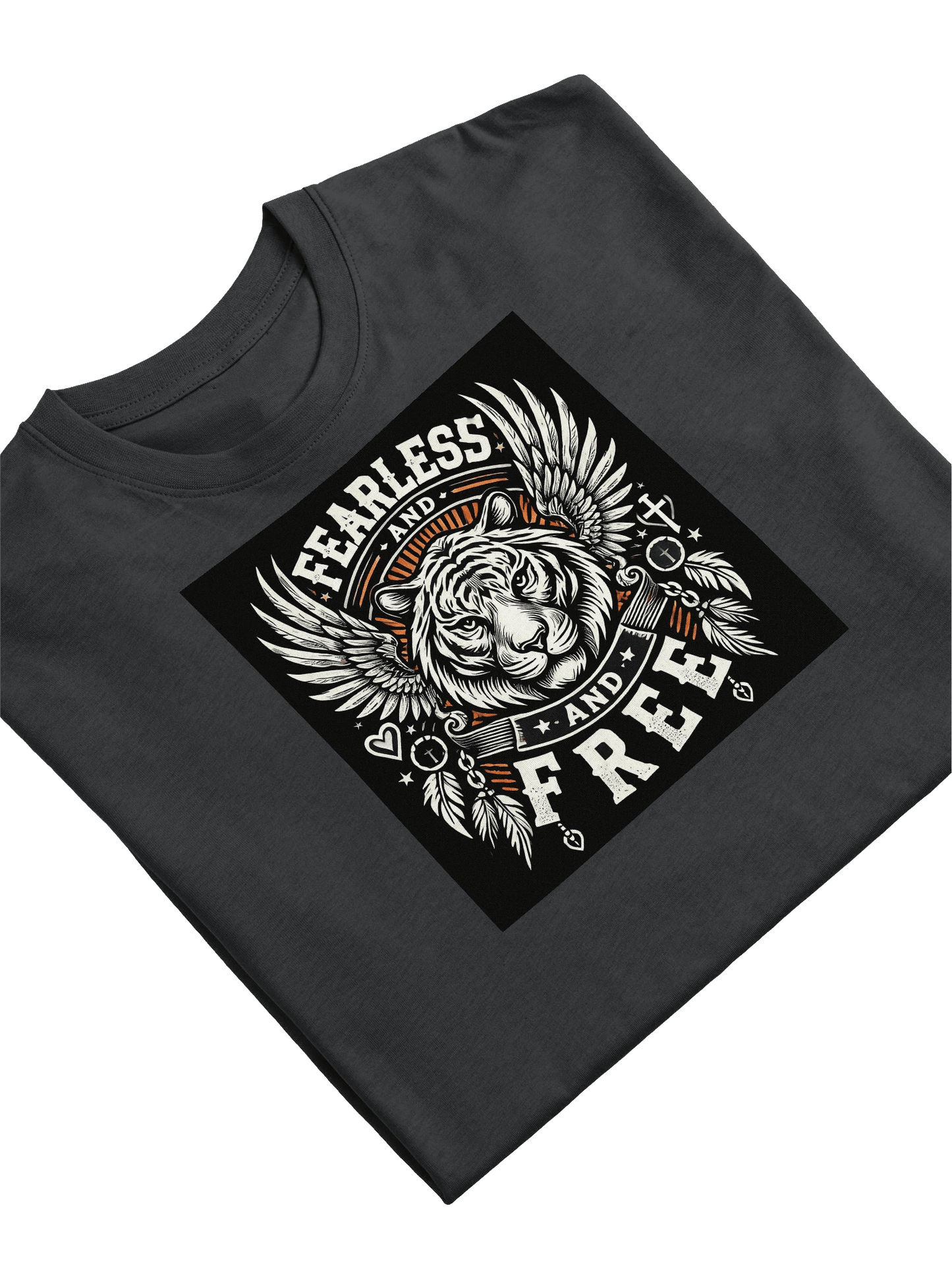 Fearless and Free Tiger Wings Tee - warehousetech13