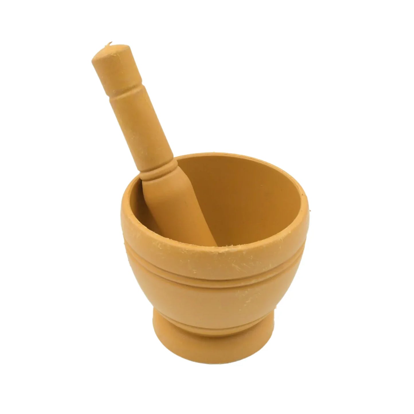 7193 Mortar And Pestle Set For Spices Okhli Masher Khalbatta Kharal Mixer Natural Traditional Grinder And Musal Well Design For Kitchen Home Herb - warehousetech13