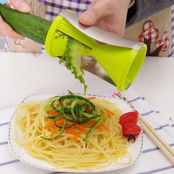 Vegetable Spiral Slicer Salad Vegetables Fruit Slicer - warehousetech13