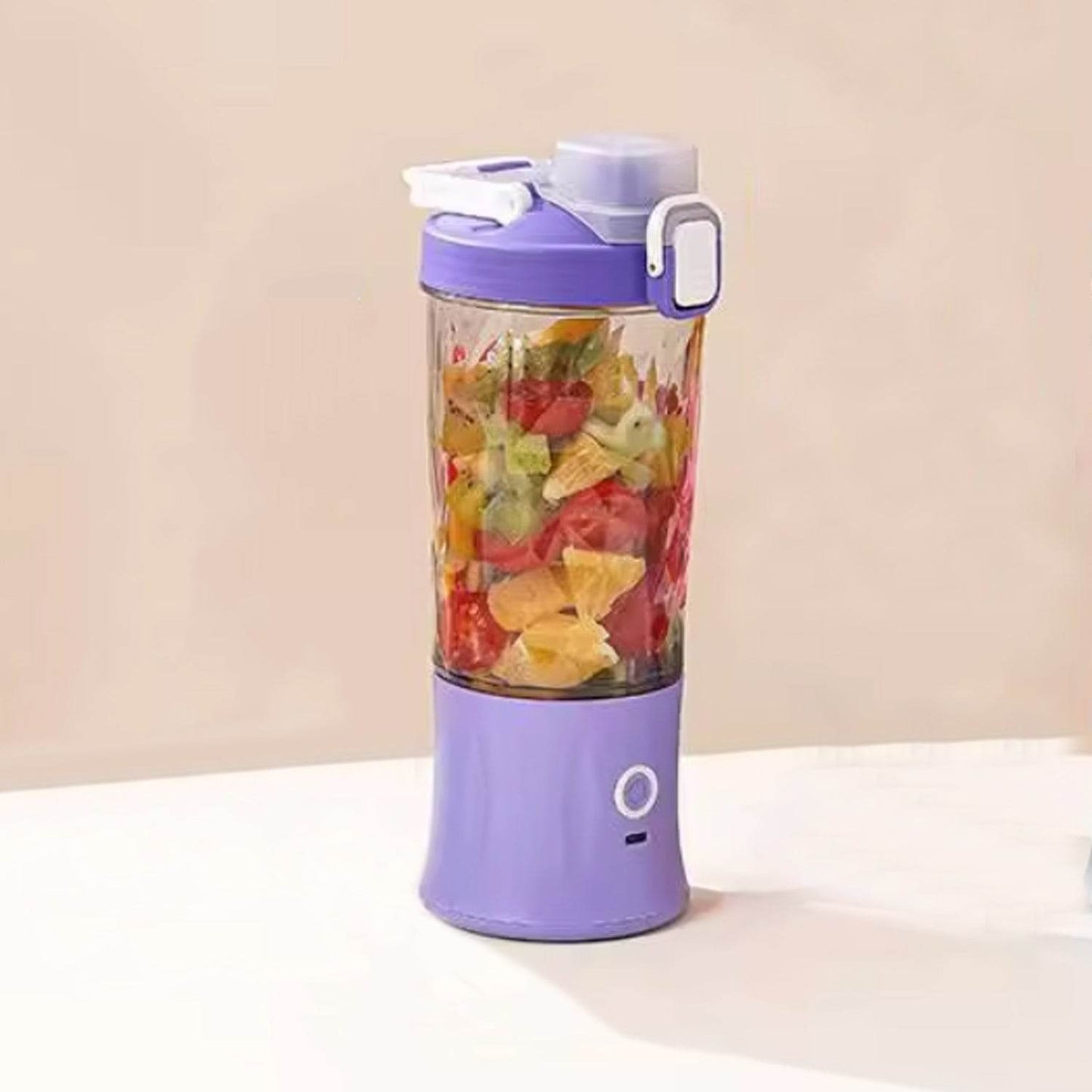 Eletric Crusher Juicer With Multicolor Light 8 Blades (600 Ml Multicolor) - warehousetech13