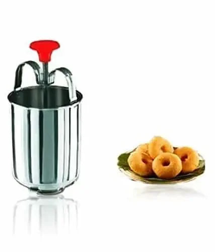 0145b Stainless Steel Medu Vada And Donut Maker For Perfectly Shaped And Crispy Vada Maker - warehousetech13
