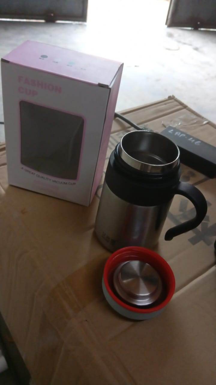Stainless Steel Mug Bottle Vacuum Insulated Cup With Handle Small Cup (420 Ml) - warehousetech13