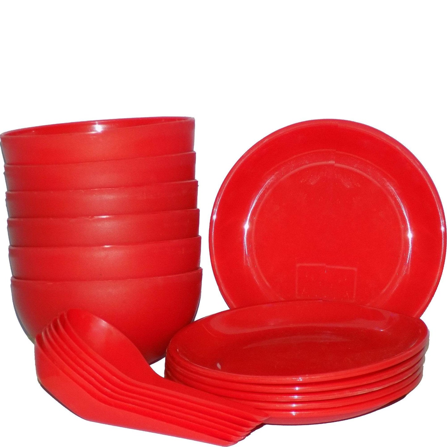 Soup Bowl Set With Spoon And Saucer - 18 Pcs - warehousetech13