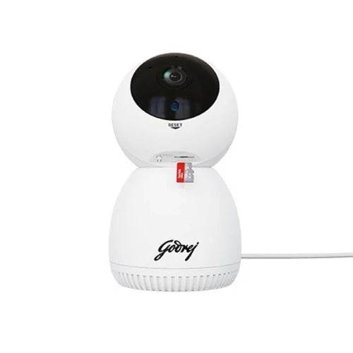 Godrej ACE PRO 3MP Wifi, 2 Way Audio, Smart Motion Tracking, Humanoid Detection, Alarm System Home Camera - warehousetech13