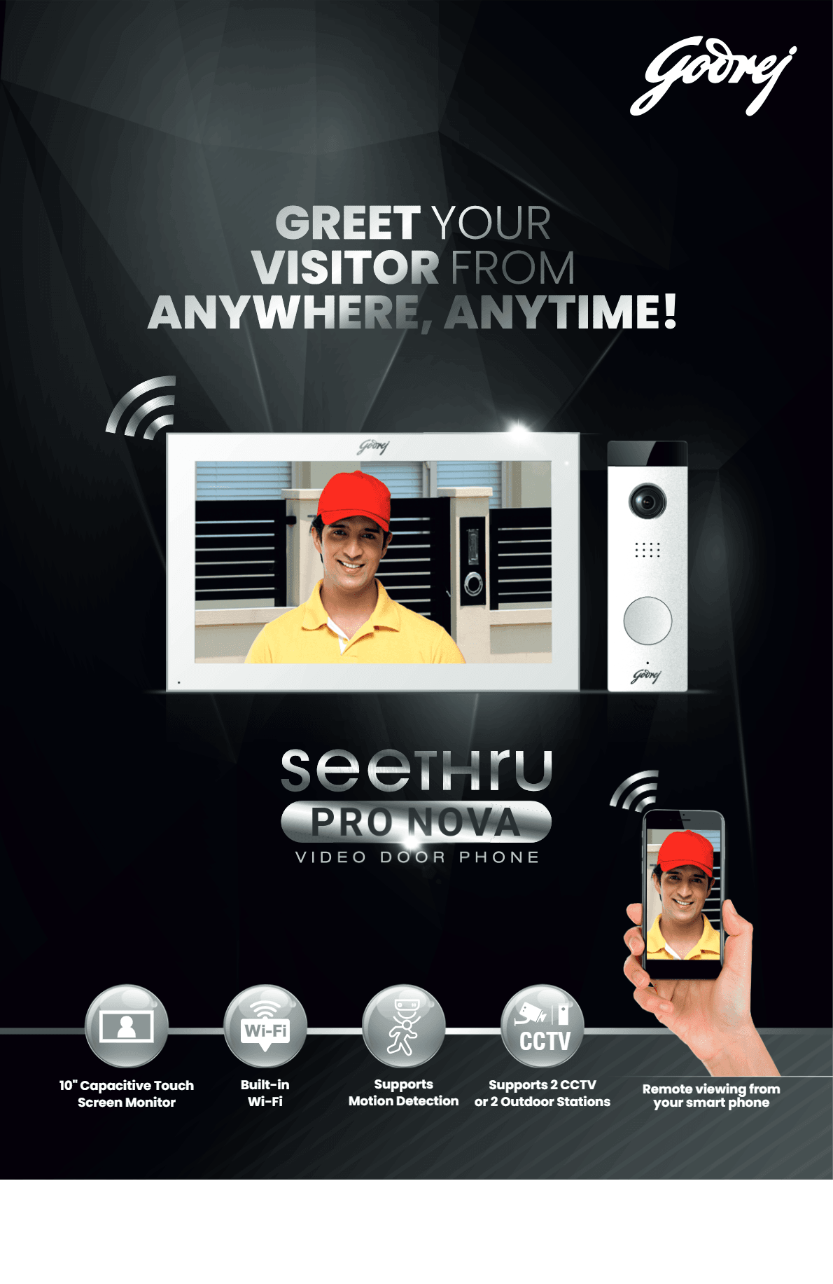 Godrej VDP SeeThru Pro Nova White - warehousetech13