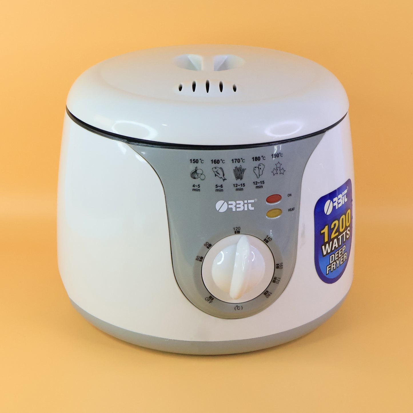Orbit Adjustable Electric Deep Fryer - 1200w - warehousetech13