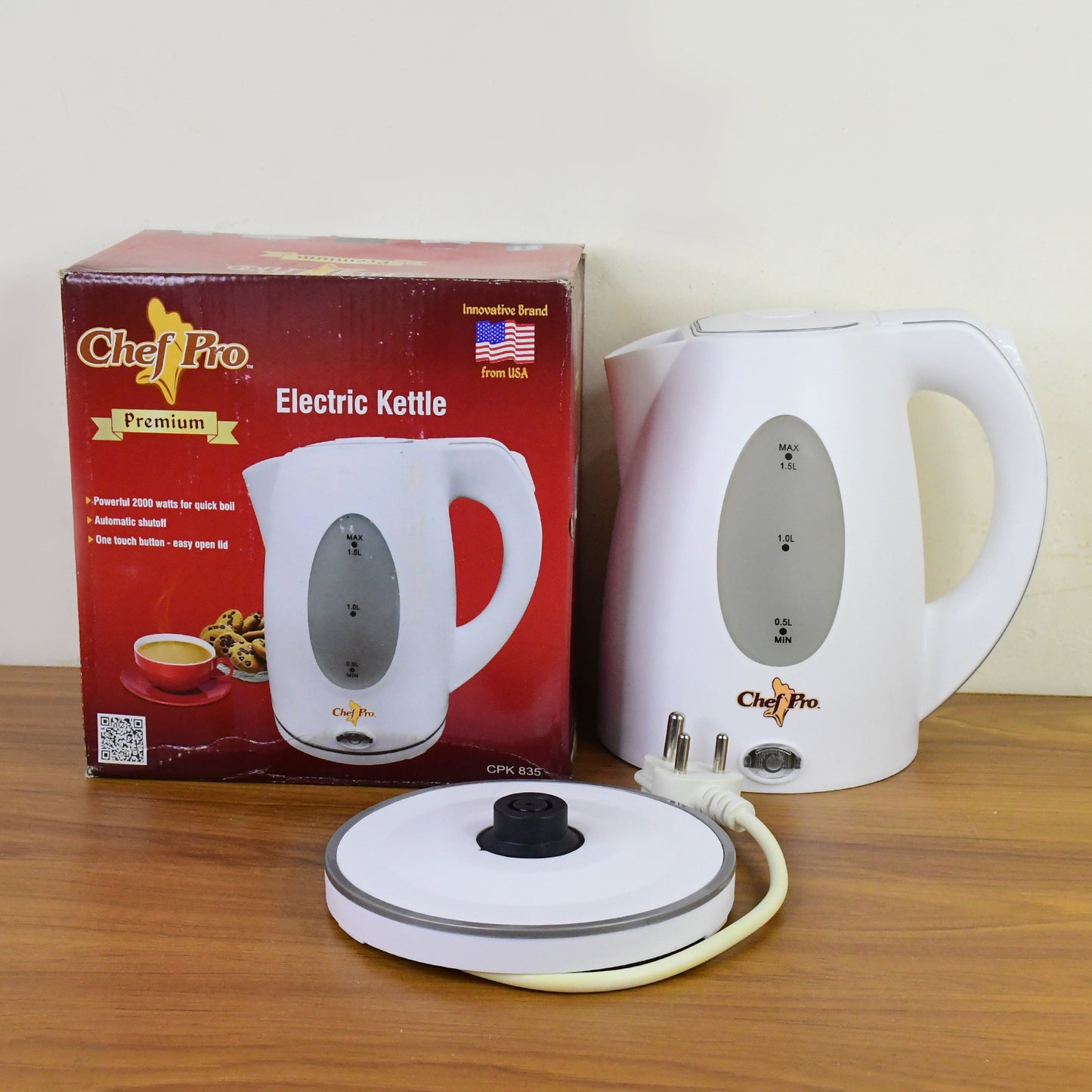 Orbit Electric Kettle (1.5l 1 Pc) - warehousetech13