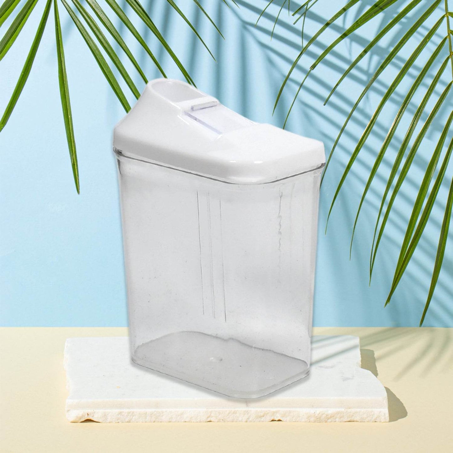 Kitchen Storage Jars Container Set 3pc Transparent Jar Set For Home Kitchen Use - warehousetech13
