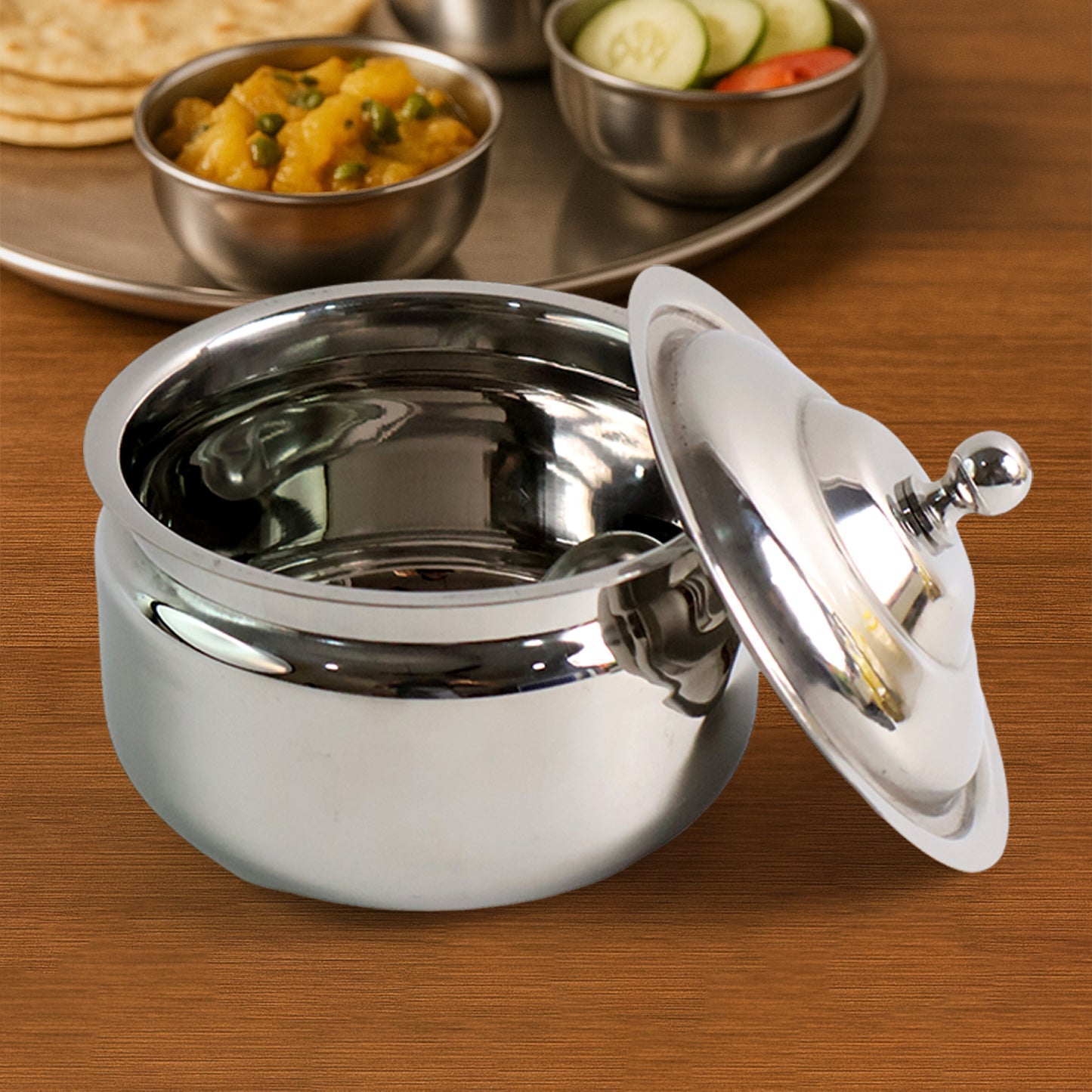 Premium Stainless Steel Ghee Pot - warehousetech13